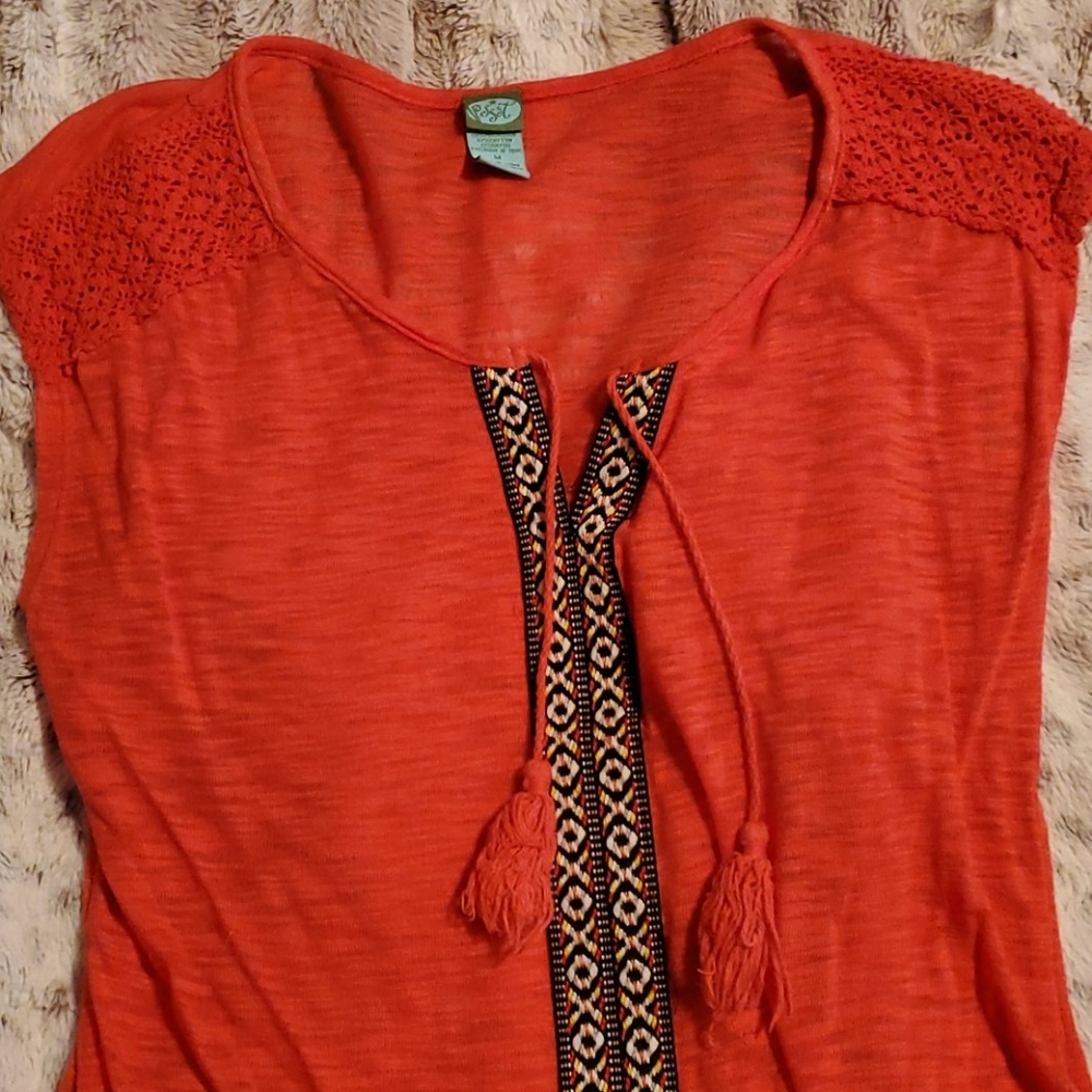 Orange top